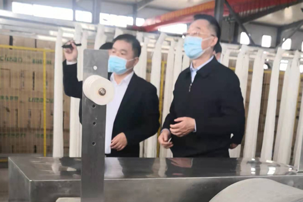 遼寧省委副書記、省長(zhǎng)劉寧一行實(shí)地考察一諾環(huán)境